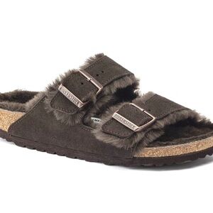 Birkenstock | Arizona Shearling Slide Sandals